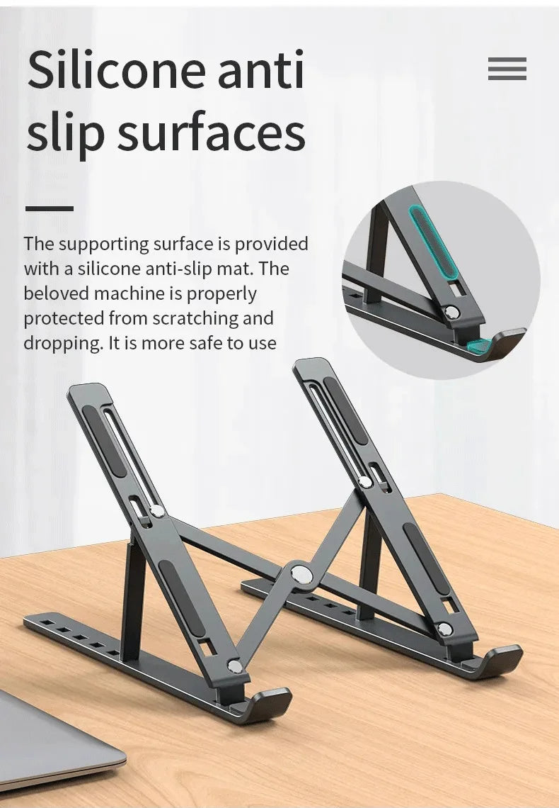 ElevateSupport™ Adjustable Monitor & Laptop Stand – Ergonomic Desk Riser