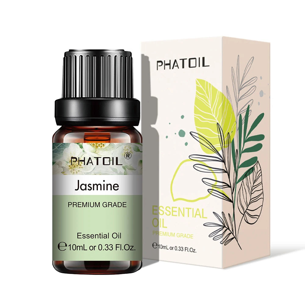 10ml Lavender Essential Oils Pure Natural for Diffuser humidifier, Aromatherapy, Jasmine, Vanilla, Aroma Oil for Skin Care.