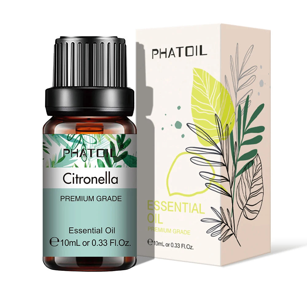 10ml Lavender Essential Oils Pure Natural for Diffuser humidifier, Aromatherapy, Jasmine, Vanilla, Aroma Oil for Skin Care.