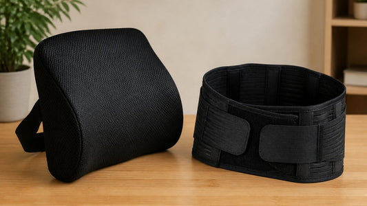 Lumbar Support vs Back Brace for Sitting