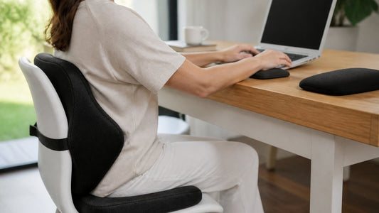 Portable ergonomic relief: improve sitting comfort