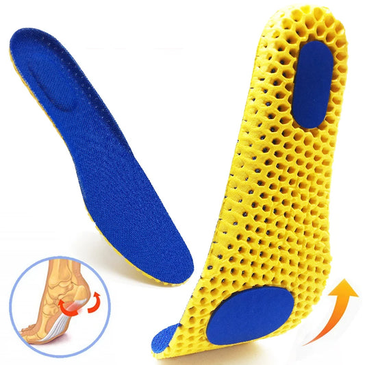 Memory Foam Orthopedic Insoles – Breathable Cushion Support for Men & Women
