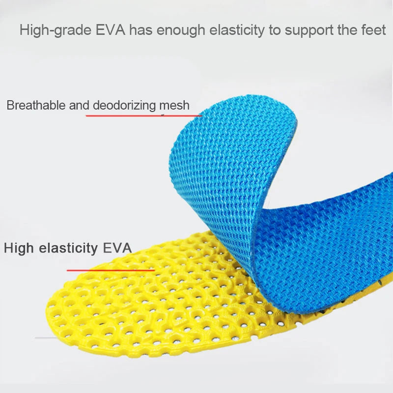 Memory Foam Orthopedic Insoles – Breathable Cushion Support for Men & Women