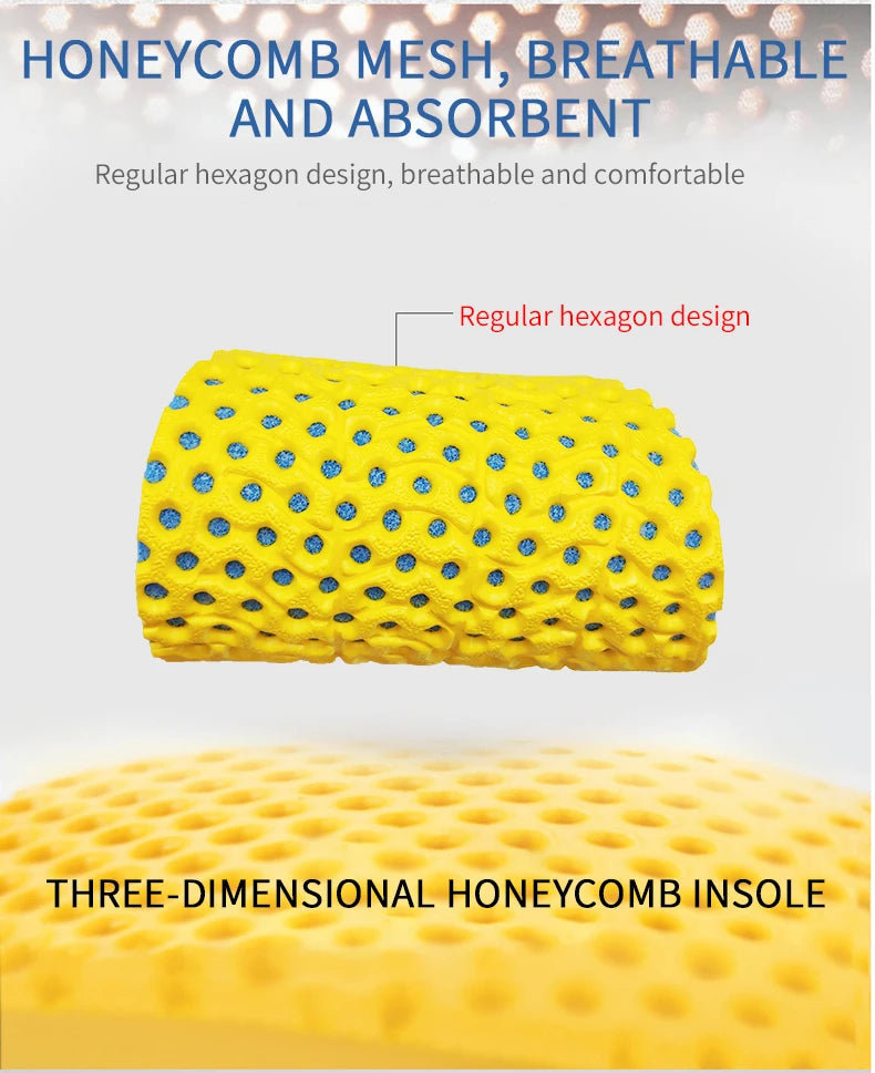 Memory Foam Orthopedic Insoles – Breathable Cushion Support for Men & Women