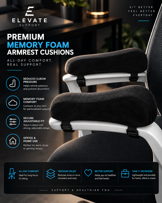 Ergonomic Armrest Cushions