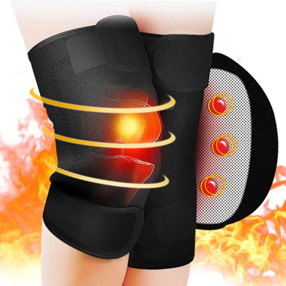 Self-Heating Magnetic Knee Pads – Thermal Therapy Knee Support for Pain Relief & Joint Warmth (1 Pair)