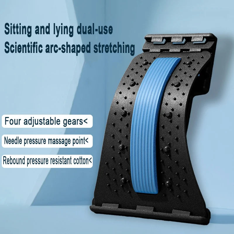 Lumbar Back Stretcher – Multi-Level Spine Deck for Sciatica & Pain Relief