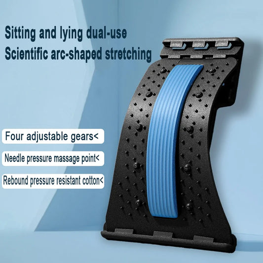 Lumbar Back Stretcher – Multi-Level Spine Deck for Sciatica & Pain Relief
