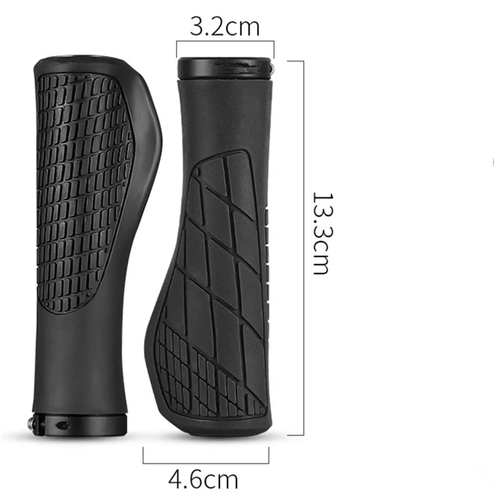 Lock-On Handlebar Grips – Anti-Slip Comfort Grips for Mountain & Road Bikes