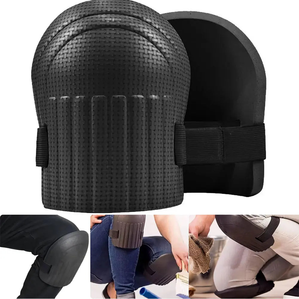 Memory Foam Knee Pads – Soft Protective Cushion for Work, Gardening & Home Training