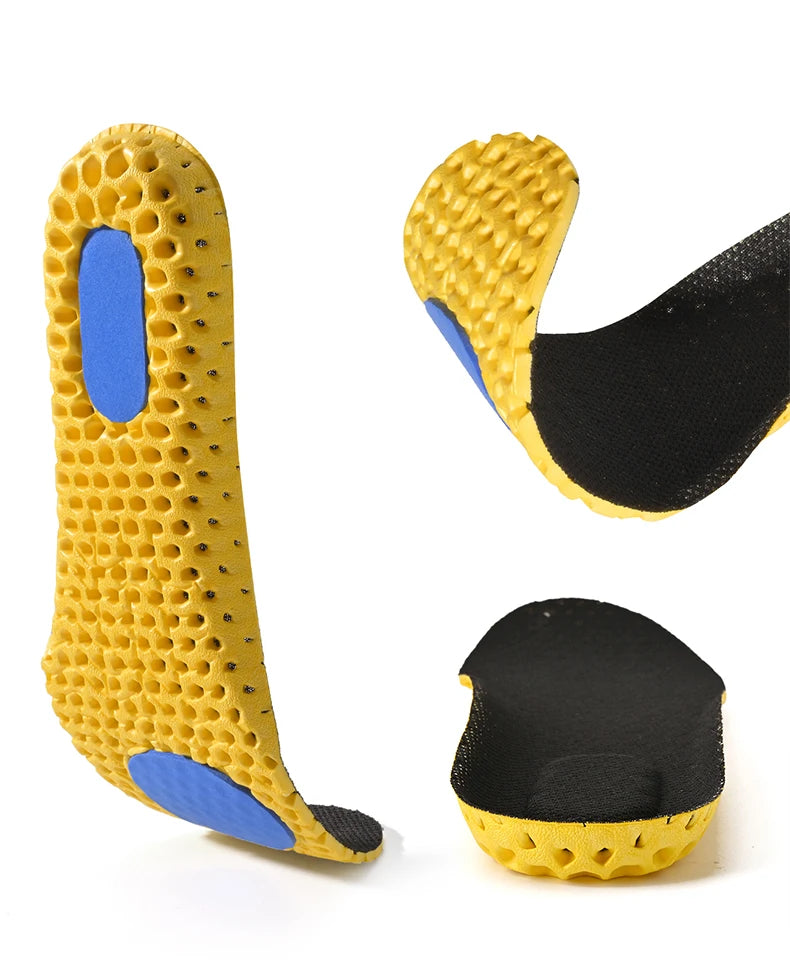 Memory Foam Orthopedic Insoles – Breathable Cushion Support for Men & Women
