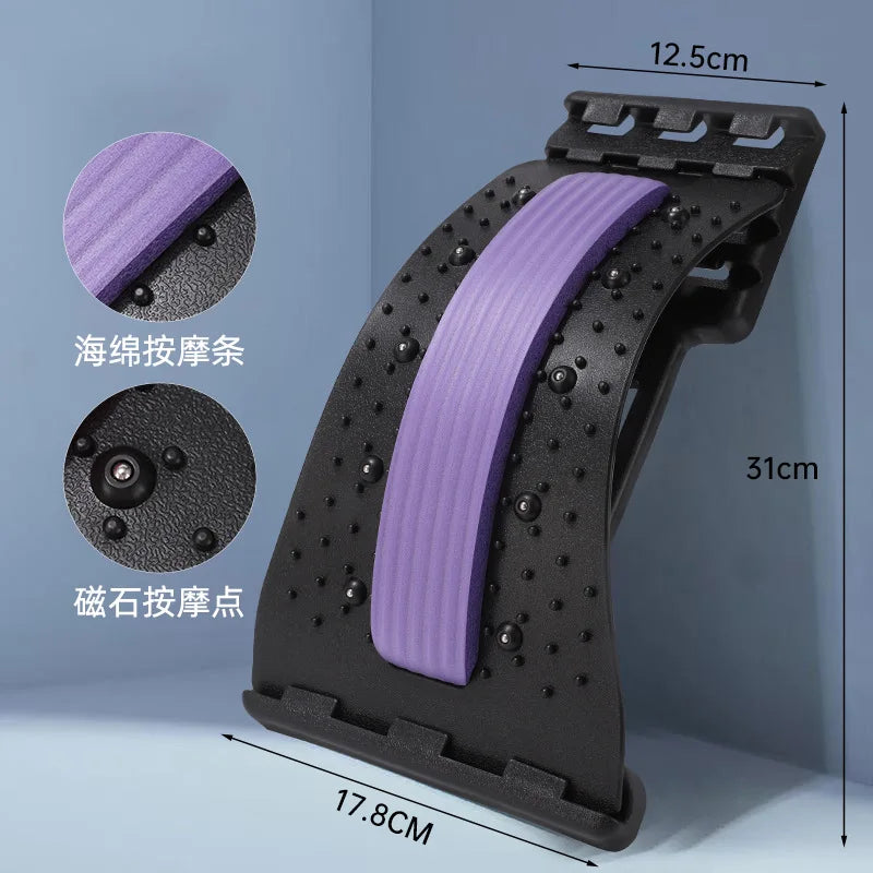 Lumbar Back Stretcher – Multi-Level Spine Deck for Sciatica & Pain Relief