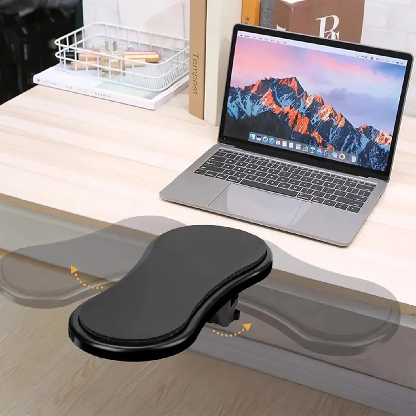 Ergonomic Desk Armrest Support – Reduce Elbow & Shoulder Pain
