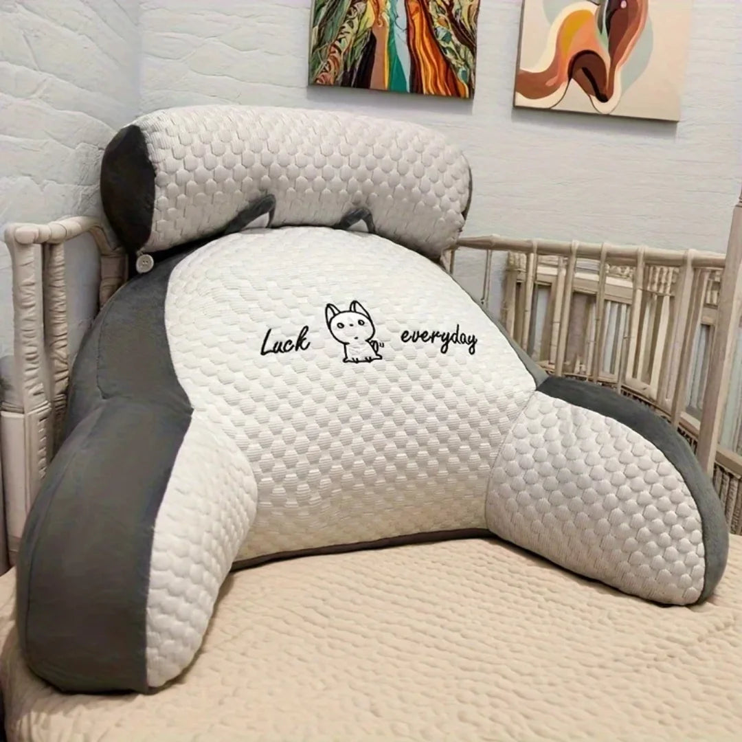 Ergonomic Back Support Pillow for Bed & Sofa