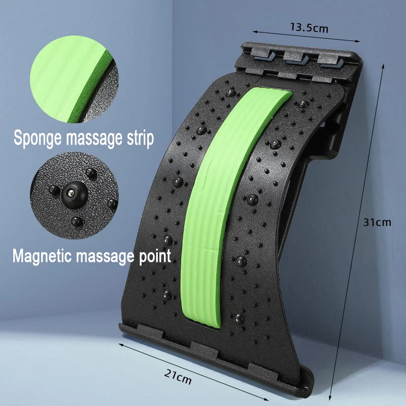 Lumbar Back Stretcher – Multi-Level Spine Deck for Sciatica & Pain Relief