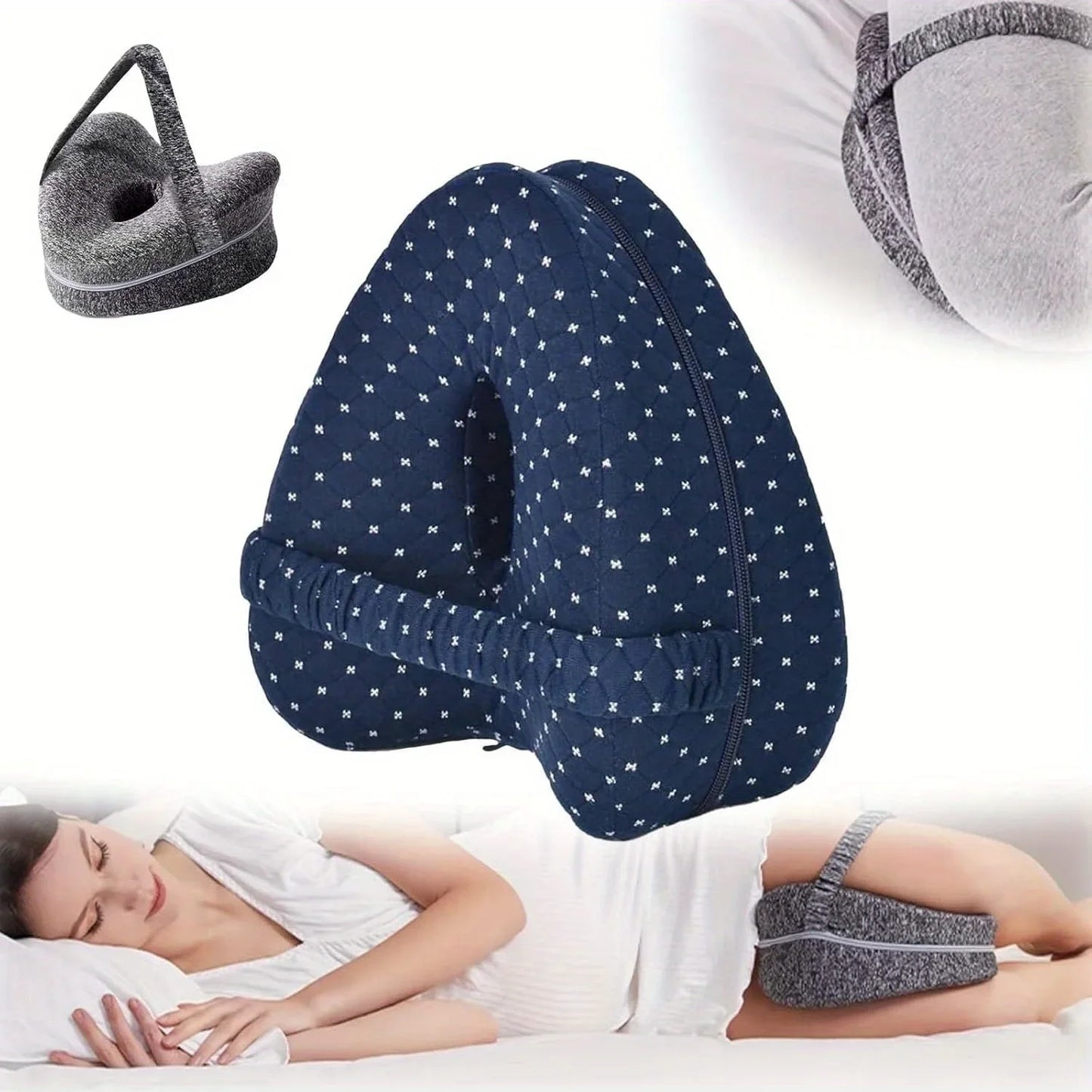Ergonomic Knee Support Pillow for Side Sleepers