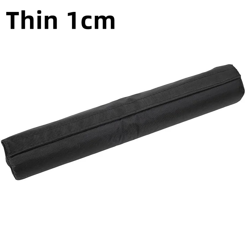 Memory Foam Barbell Pad – Neck & Shoulder Protector for Squats & Hip Thrusts with Securing Straps