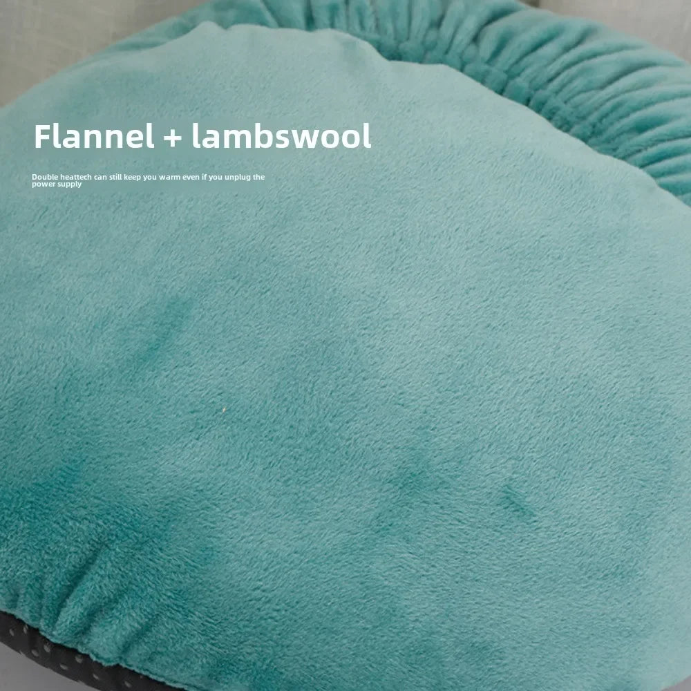 USB Plush Foot Warmer Pad – Cute cozy Winter Foot Cushion for Home & Office