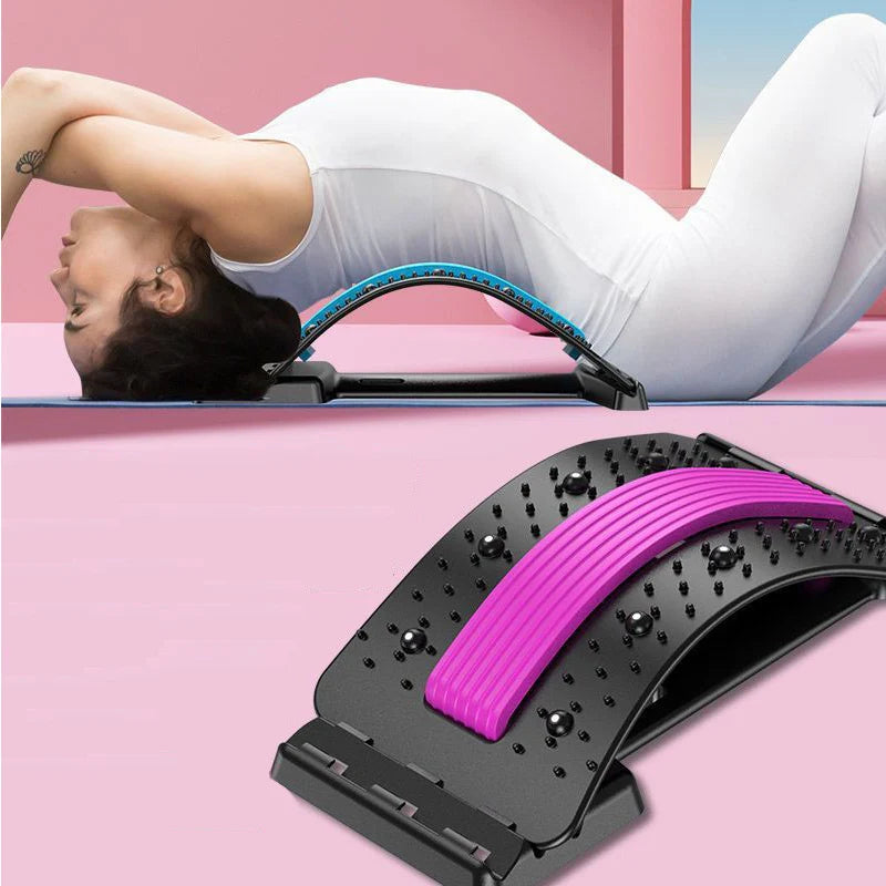 Lumbar Back Stretcher – Multi-Level Spine Deck for Sciatica & Pain Relief