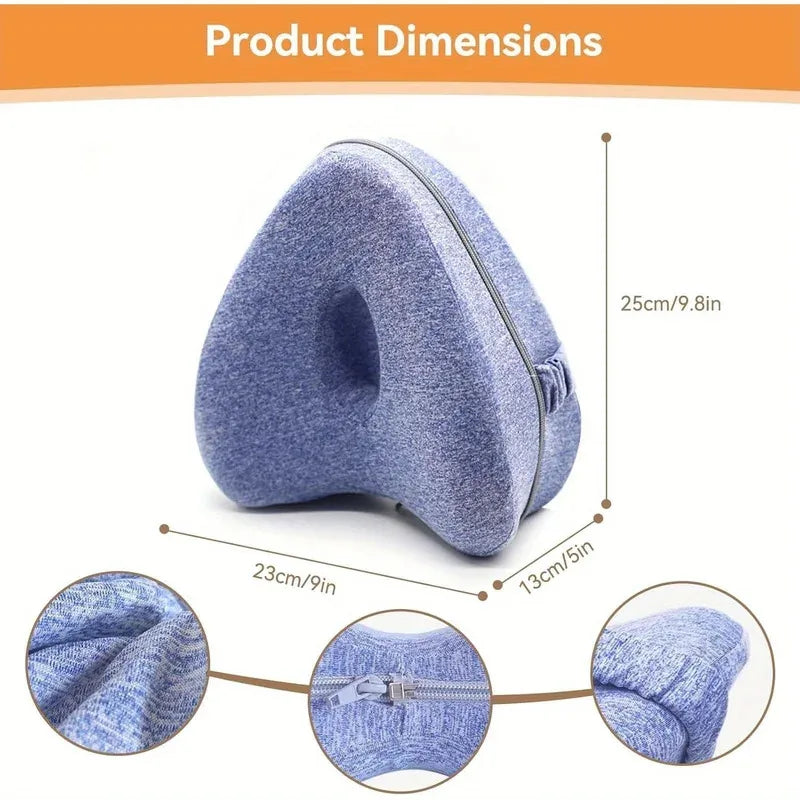 Ergonomic Knee Support Pillow for Side Sleepers