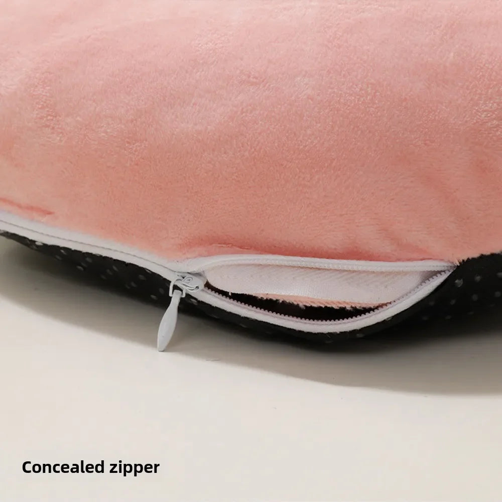 USB Plush Foot Warmer Pad – Cute cozy Winter Foot Cushion for Home & Office