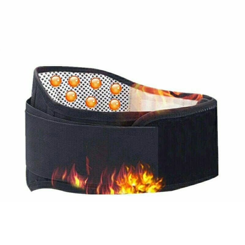 Self-Heating Magnetic Lumbar Support Belt – Waist Brace for Lower Back Pain Relief & Posture Support