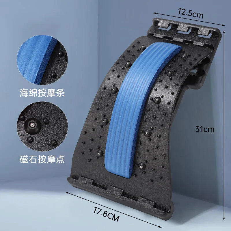 Lumbar Back Stretcher – Multi-Level Spine Deck for Sciatica & Pain Relief