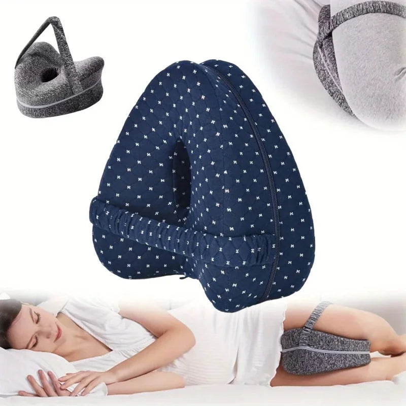 Ergonomic Knee Support Pillow for Side Sleepers