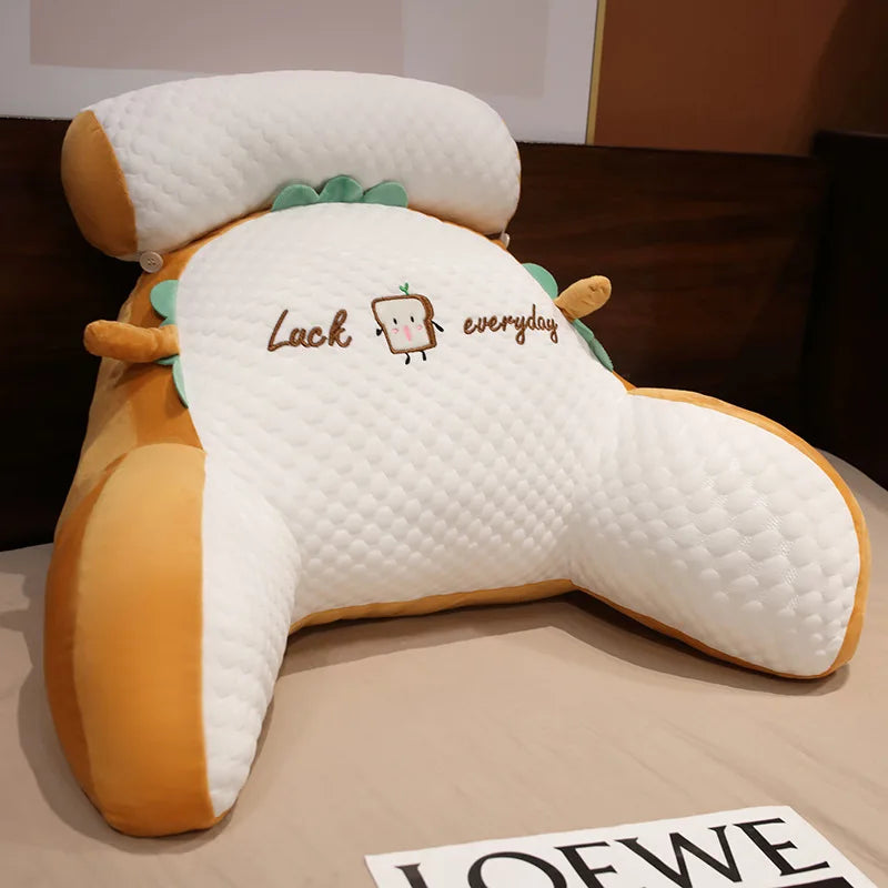 Ergonomic Back Support Pillow for Bed & Sofa