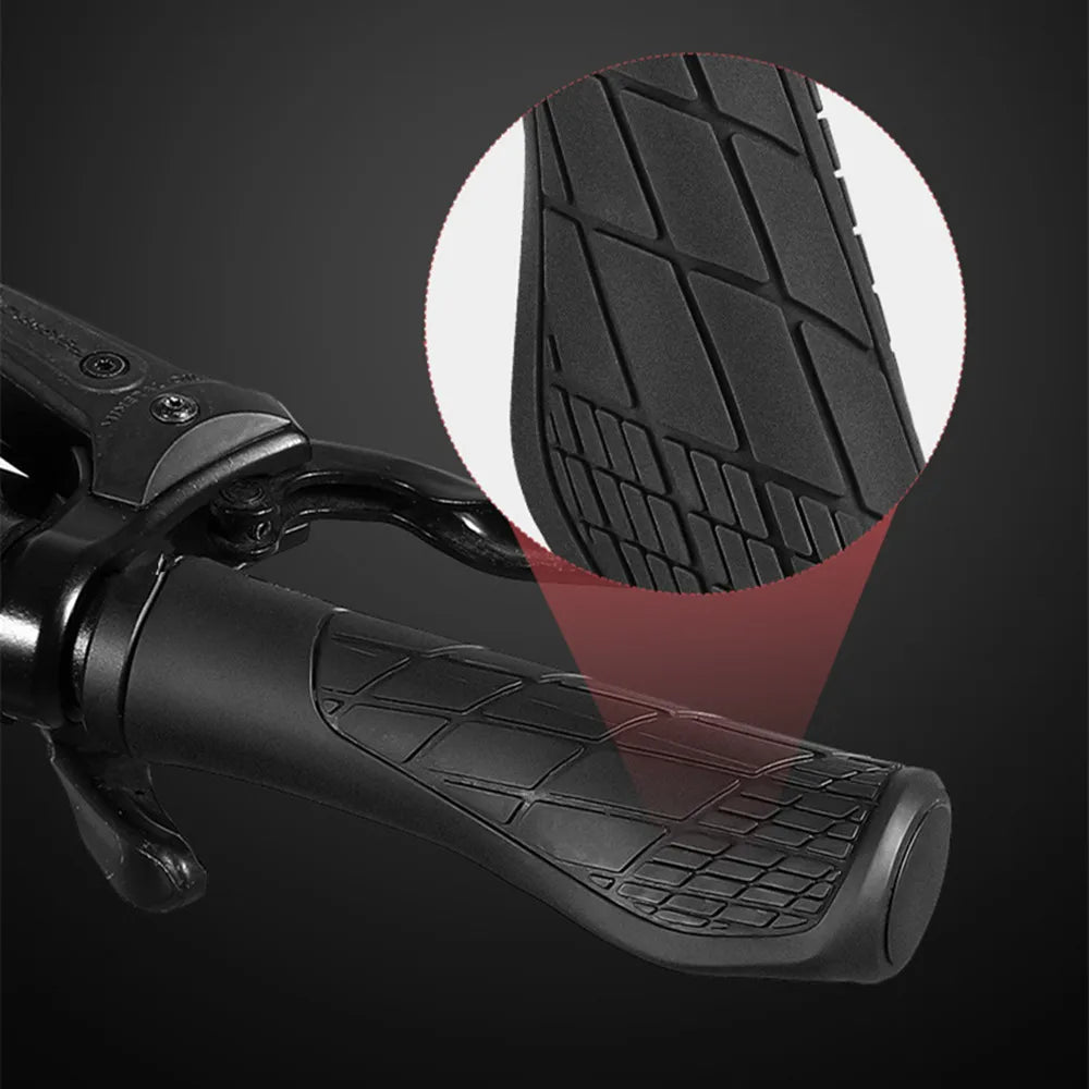 Lock-On Handlebar Grips – Anti-Slip Comfort Grips for Mountain & Road Bikes