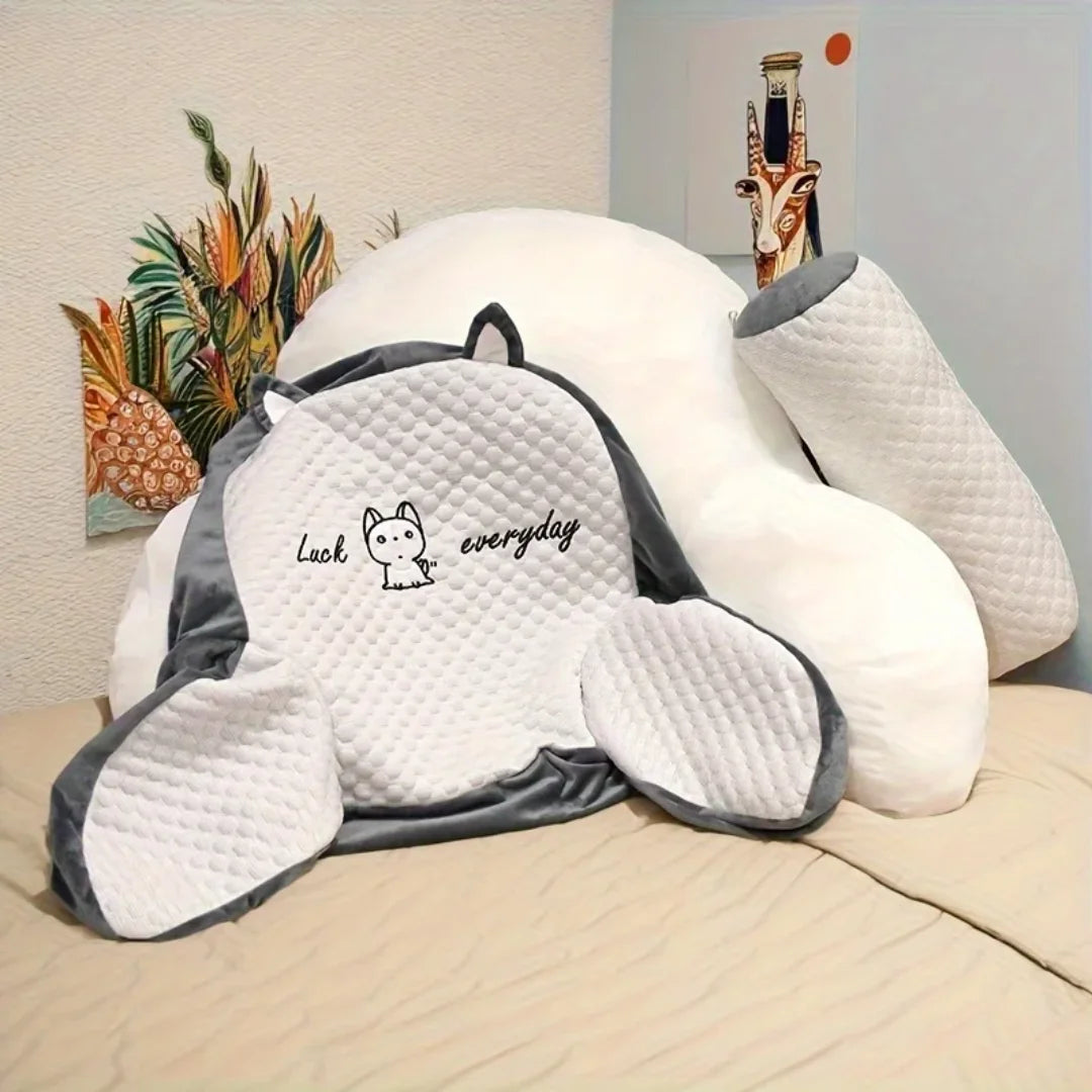 Ergonomic Back Support Pillow for Bed & Sofa